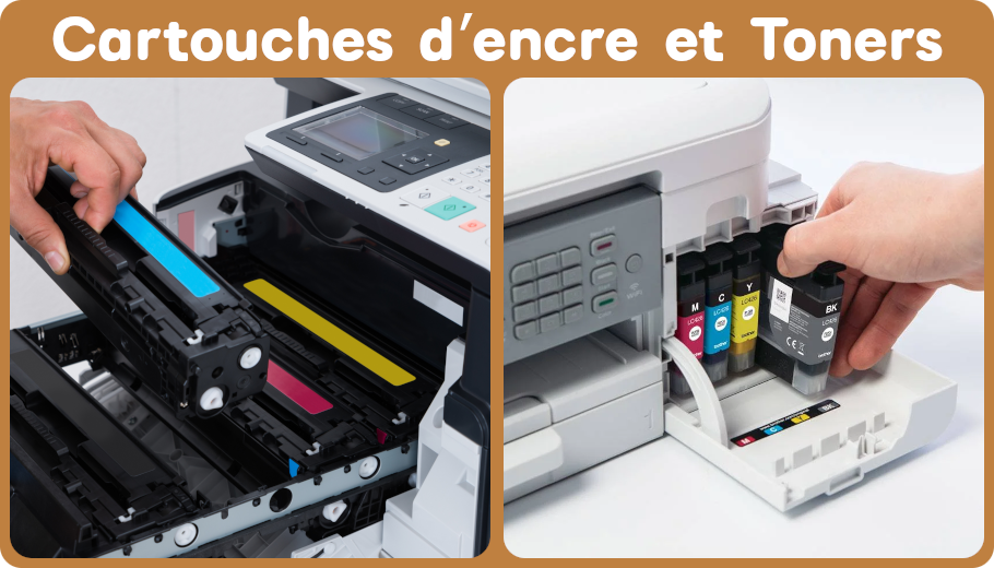 Cartouches d’encre et Toners